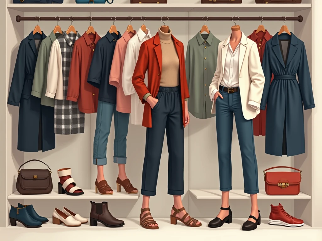 Versatile wardrobe styling options